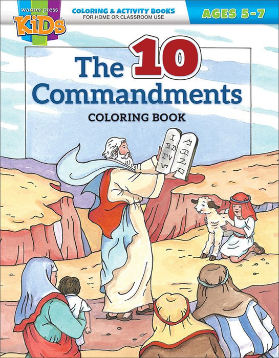 The Ten Commandments Coloring Book