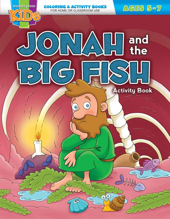 Jonah and the Big Fish Activity Book Ages 5-7 (op)