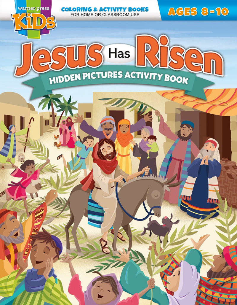 Jesus Has Risen Hidden Picture Activity Book Ages 8-10