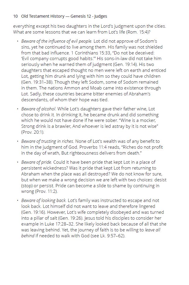 Genesis 12 through Judges (Faith Builder Series, 6:2)