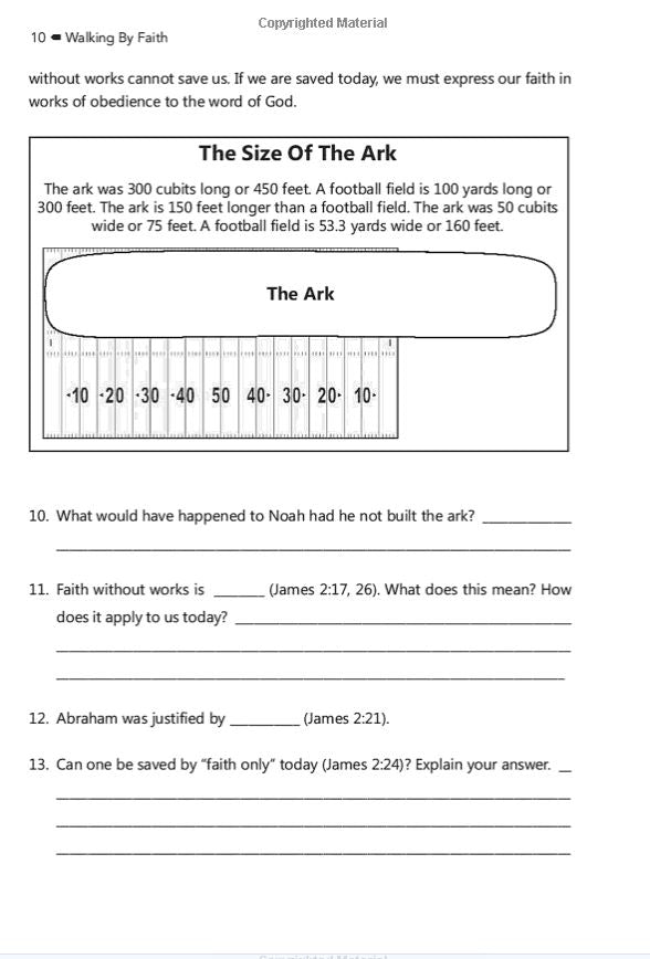 Walking by Faith (Faith Builder Series, 7:1)