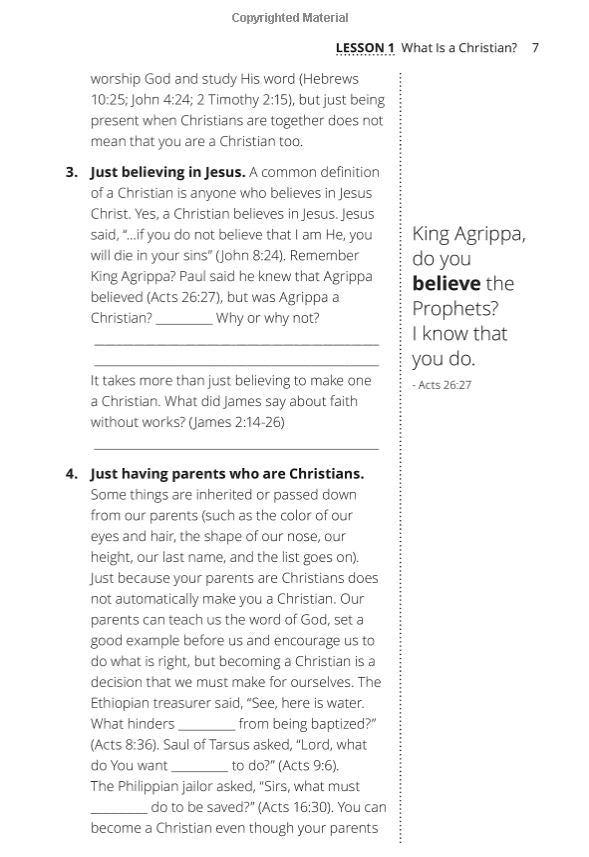 How to Become a Christian (Faith Builder Series, 8:1)