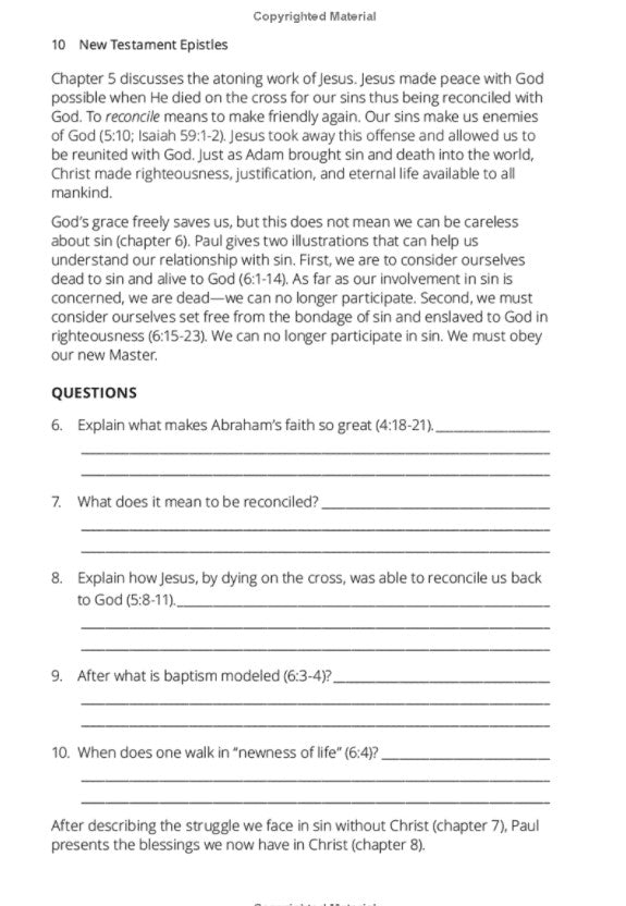 New Testament Epistles (Faith Builder Series, 9:3)