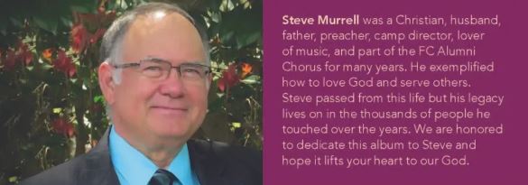 FC Alumni Chorus 2021  - Singing Allelu, Alleluia! Surround Us, Lord!