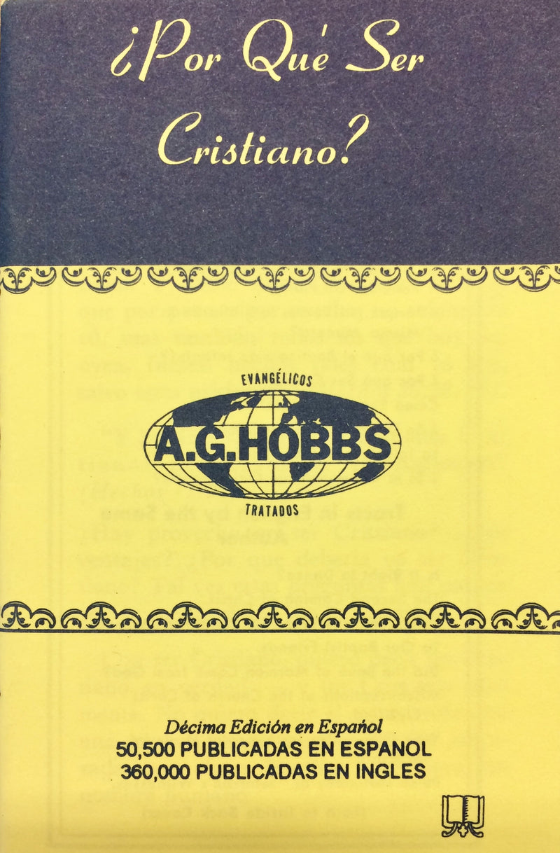 ¿Por Qué Ser Cristiano? (Why Be A Christian?)