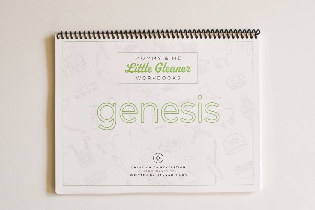 Creation To Revelation: Mommy & Me Little Gleaner Workbooks: Genesis