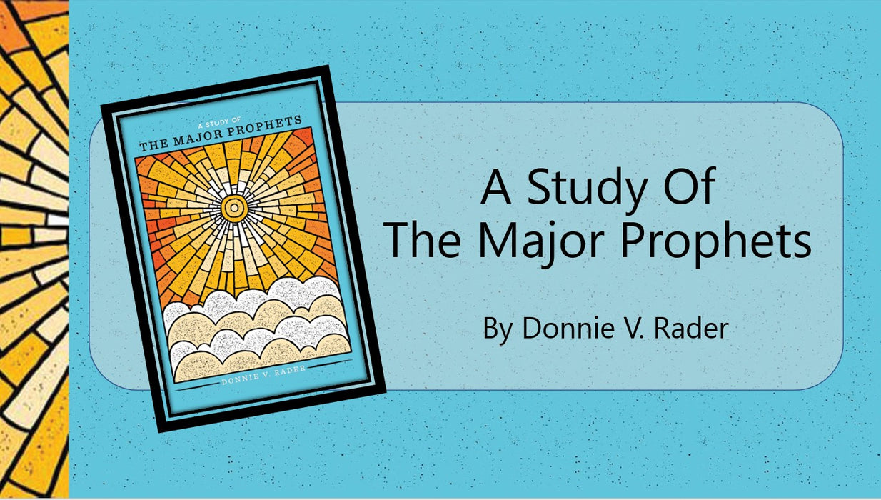 A Study Of The Major Prophets - Downloadable PowerPoint Presentation