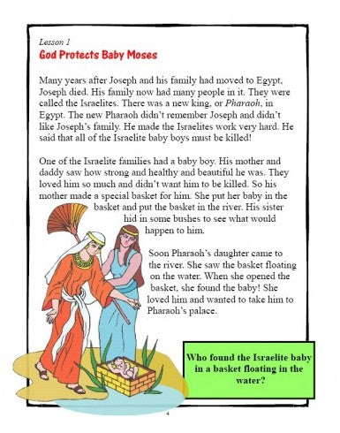 God's Mighty Hand Level 1 Student Book - Exodus