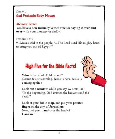 God's Mighty Hand Level 1 Student Book - Exodus