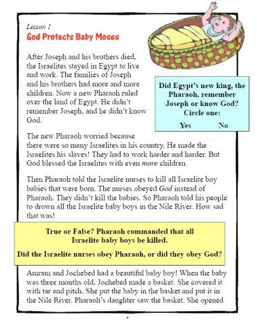 God's Mighty Hand Level 2 Student Book - Exodus