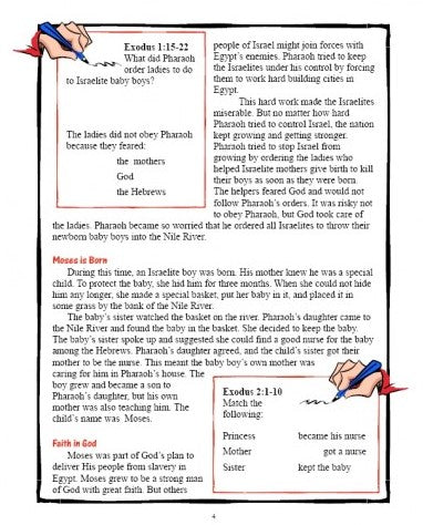 God's Mighty Hand Level 4 Student book - Exodus