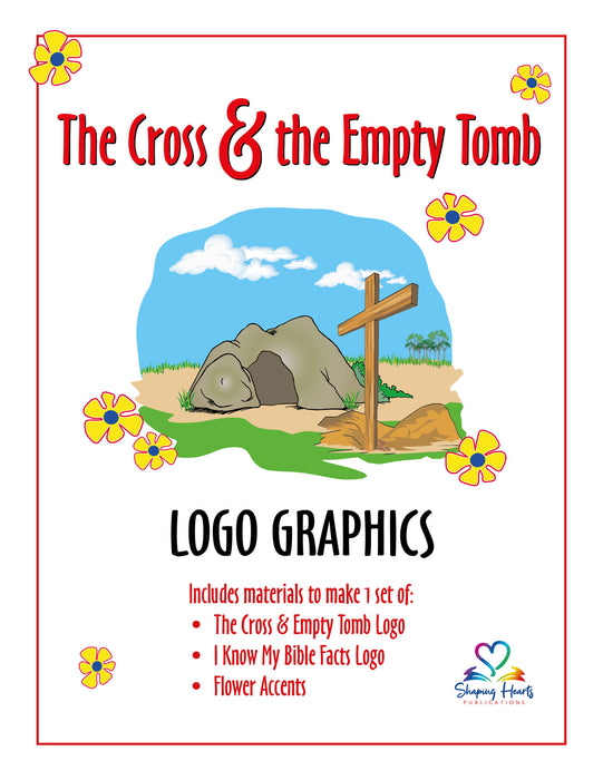 The Cross & the Empty Tomb Logo Graphics