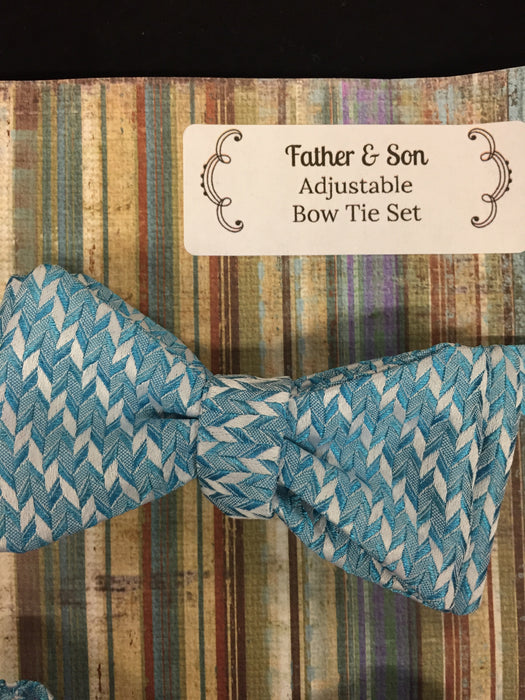 Sacred Selections Father & Son Adjustable Bow Tie Set