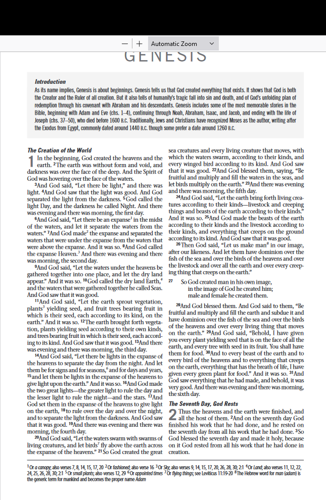 ESV Gift & Award Bible - Black Trutone Leather