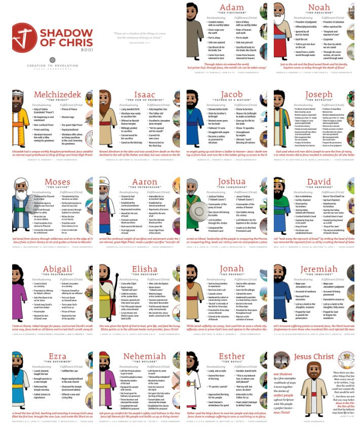 Creation To Revelation: Shadows of Christ, Book 1, Quarter Size Spiral