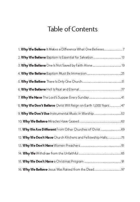 Why? - Downloadable Answer Key PDF