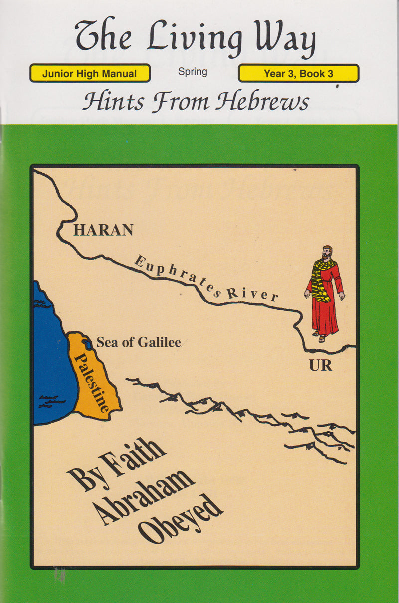 JUNIOR HI 3-3 MAN - Hints from Hebrews