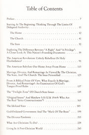 Table of contents