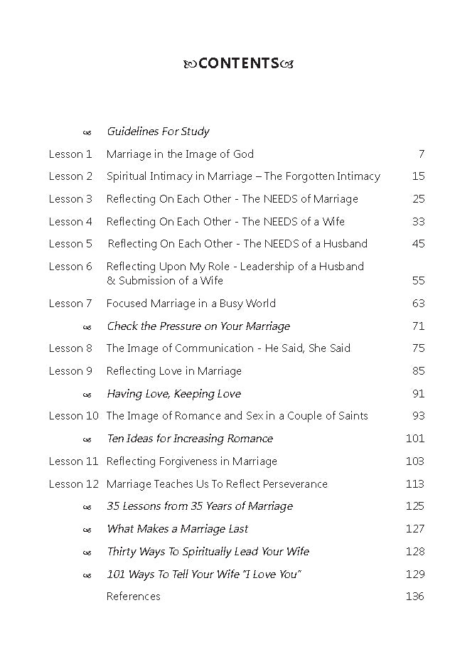 Marriage: A Reflection of God's Image