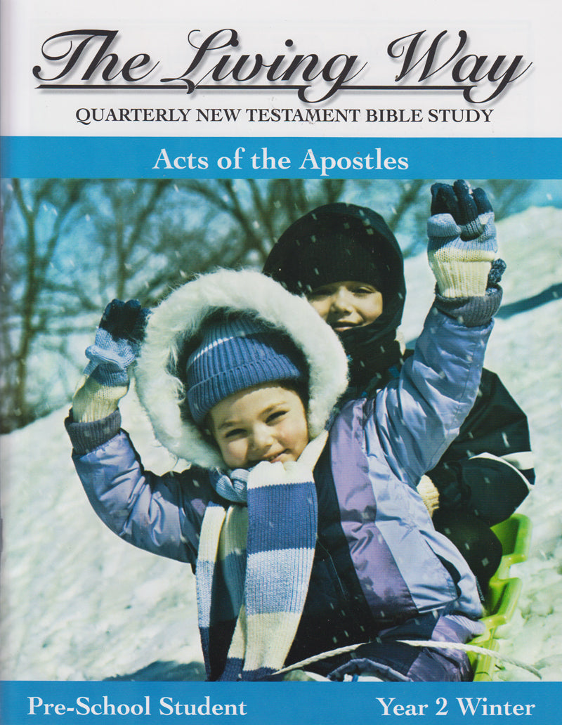 PRESCHOOL 2-2 ST - Acts of the Apostles