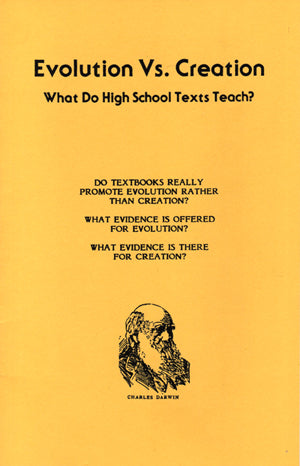 Evolution vs. Creation in High School Texts