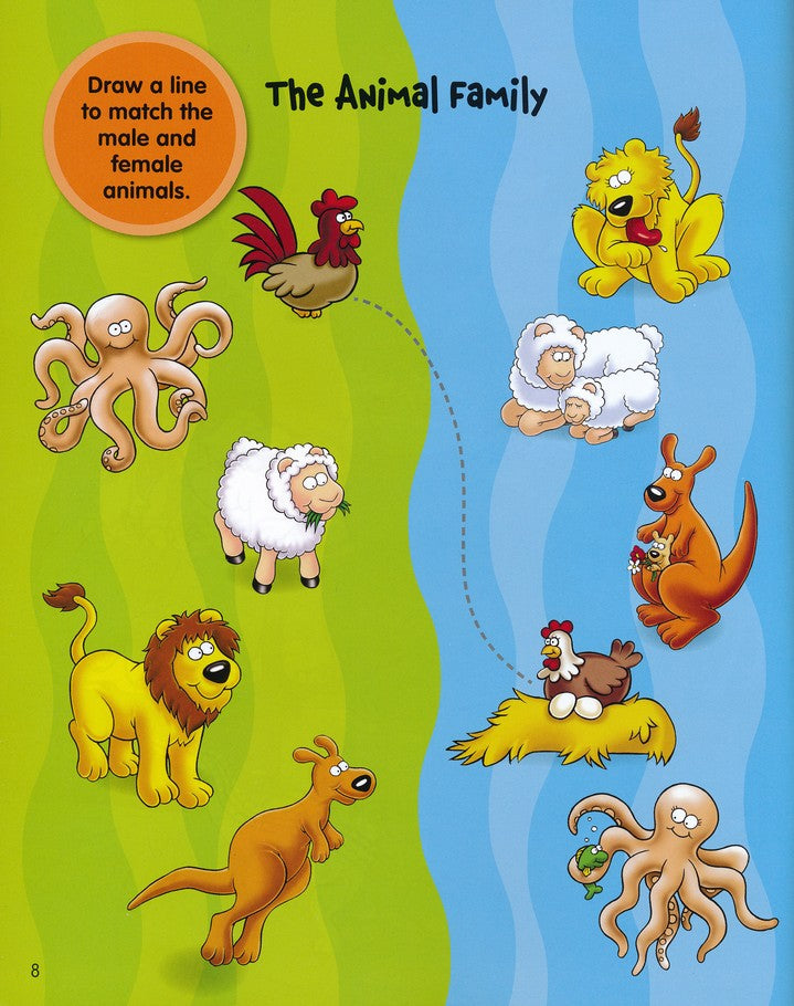 The Beginner's Bible Wild About Creation Sticker & Activity Book *