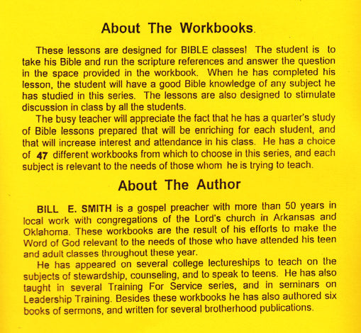 About the Workbooks & Author