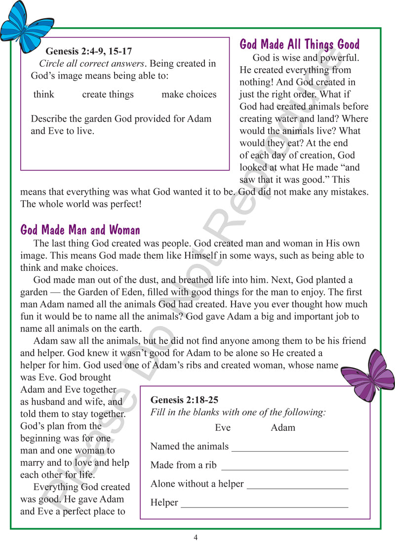 Lesson One Sample page 2