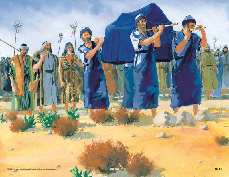 Journey through the Wilderness (Life of Moses Series 3) - Abeka Flash-A-Card