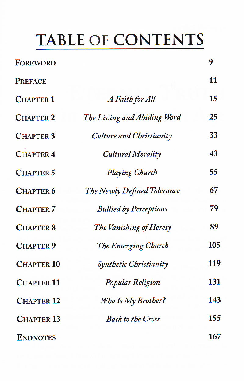 Table of Contents