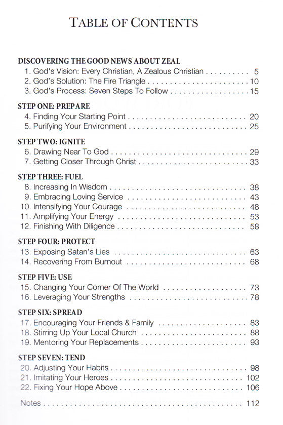 Table of Contents