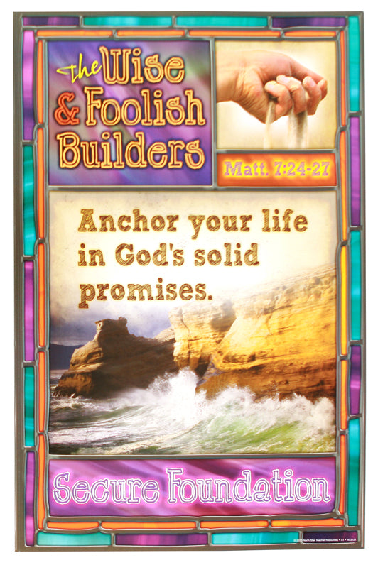 Jesus' Lessons in Parables Bulletin Board Posters