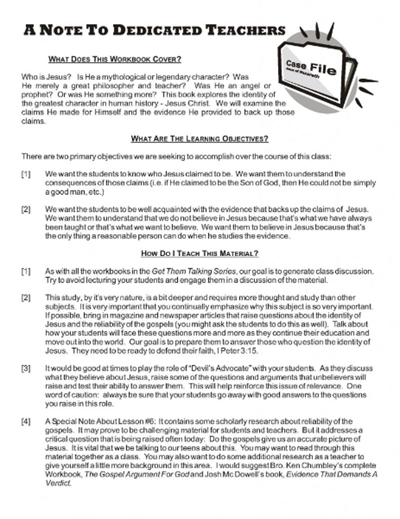 Teaching Suggestions