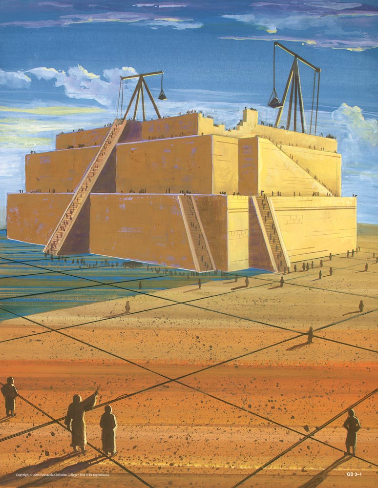 Enoch, Noah, and  Babel Abeka Flash-A-Card