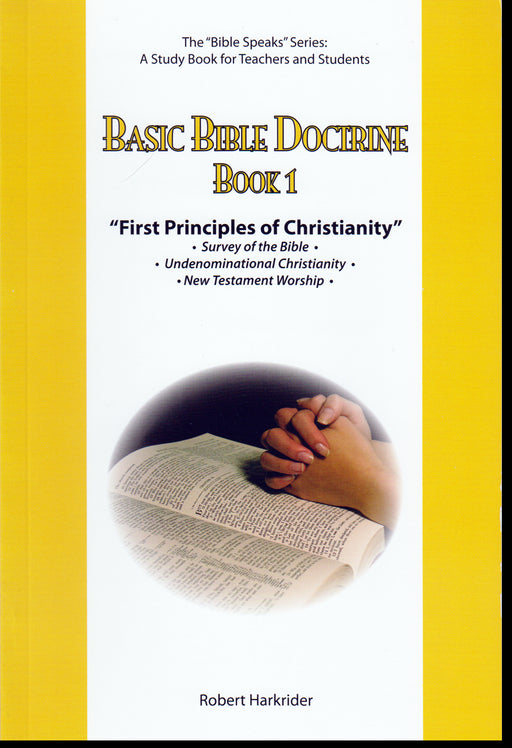BBD First principles of Christianity