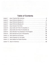 Jesus Does Table of Contents