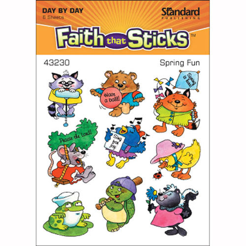 Spring Fun Stickers - Faith That Sticks (op)