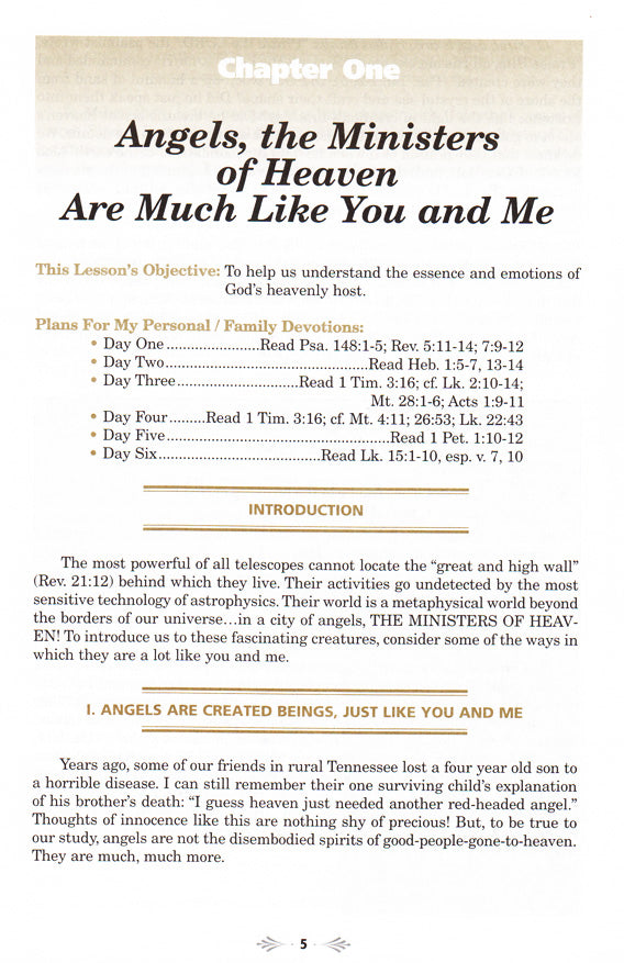 Angels Lesson 1-5