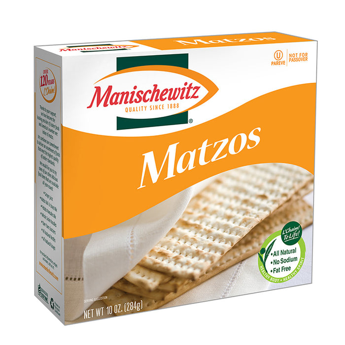 Communion Bread - Unsalted Matzo - Manischewitz