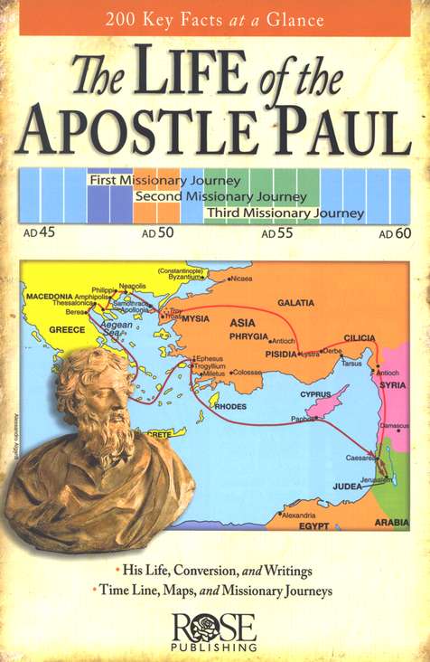 Life of the Apostle Paul Pamphlet — One Stone Biblical Resources