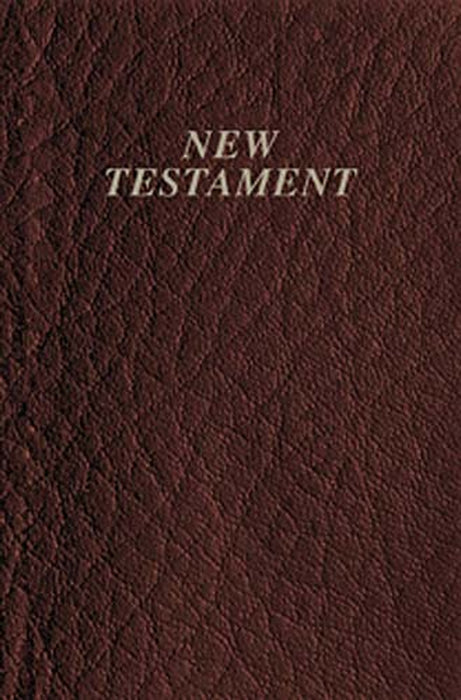 KJV NT Vest Pocket Kivar Bible paperback Burgundy