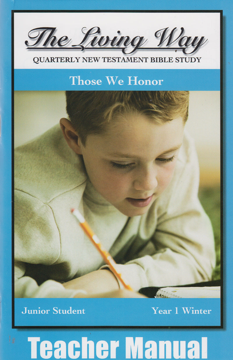 JR 1-2 MAN - Those We Honor