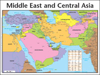 Middle East-Central Asia Laminated