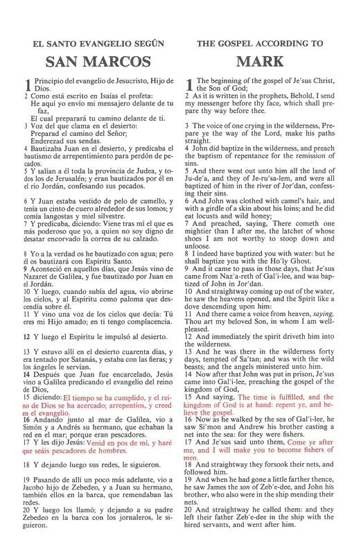 Biblia Bilingüe RVR 1960/KJV, Encuadernación Dura (RVR 1960/KJV Bilingual Bible) HB (op)