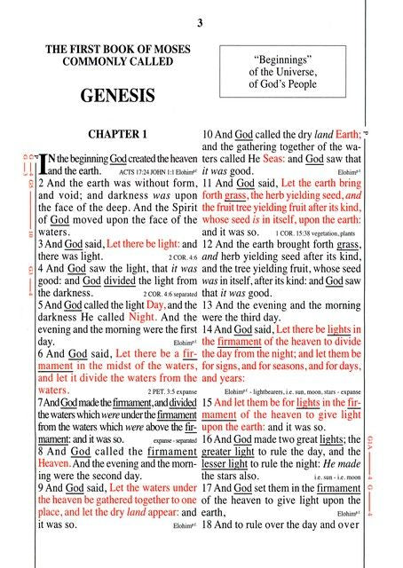 Excerpt : Genesis