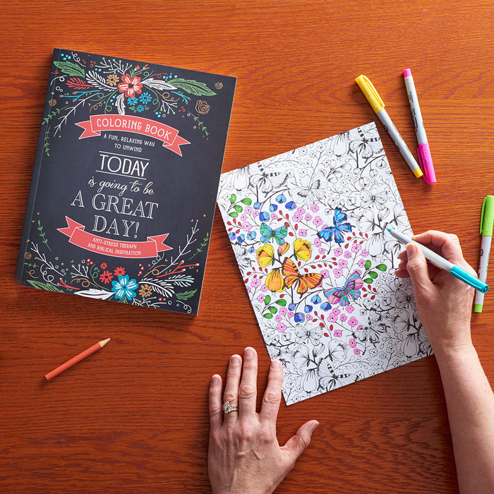 Today is Going to Be a Great Day! Adult Coloring Books
