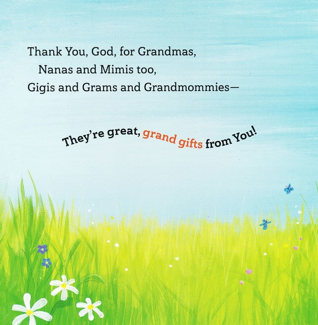 Thank You, God, For Grandma Board Book