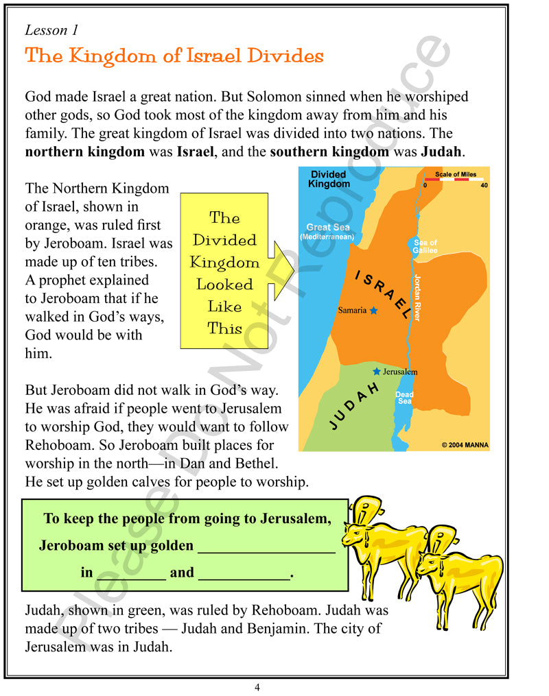 Lesson One Sample page 2
