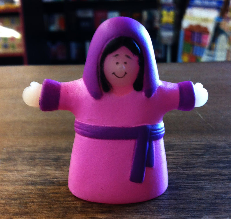Finger Puppet - Woman (Pink)