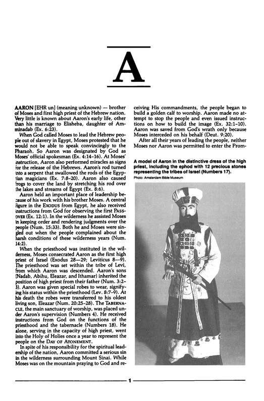 Nelson's Illustrated Dictionary of the Bible